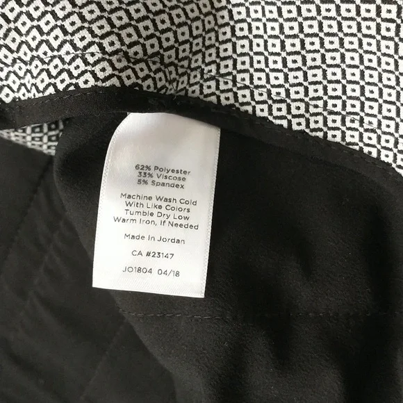 Talbot's High-Waist Tailored Ankle Slacks, size 18W - Picture 5 of 7